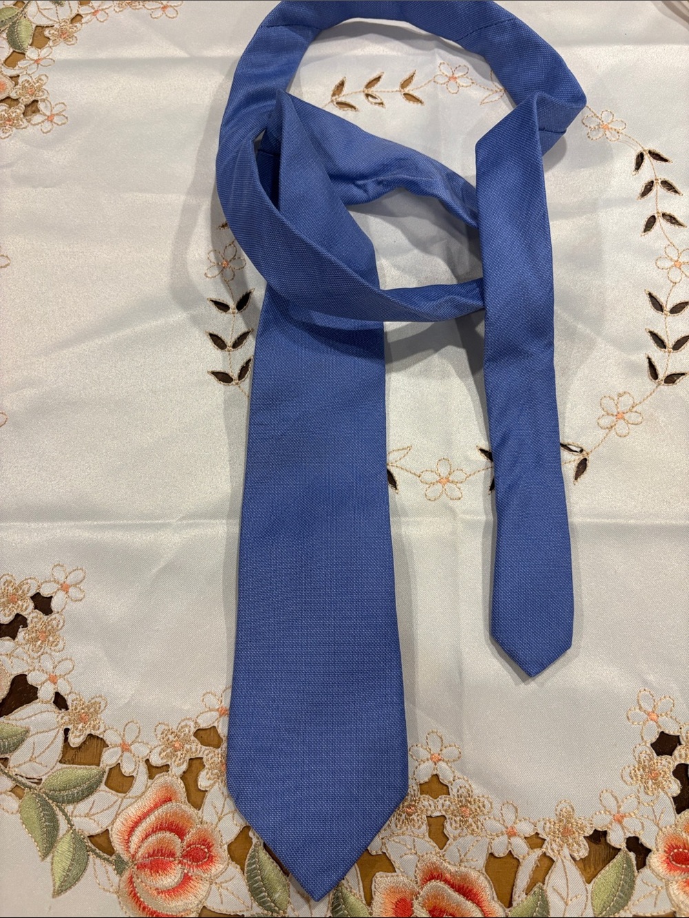 Michael Kors silk Solid Blue Mens Dress Tie